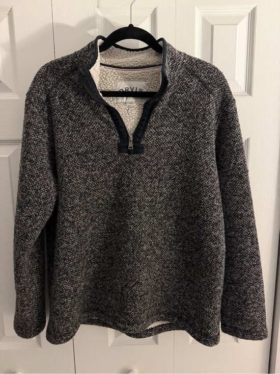 Orvis Other - Orvis Men's Sherpa-Lined 1/4 Zip Pullover Large